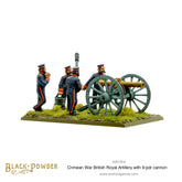 Crimean War British Royal Artillery with 9-pdr cannon